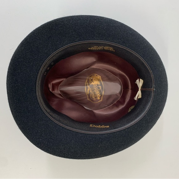 Vintage Wool Dobb’s Fifth Avenue fedora Size 7 - Picture 3 of 6